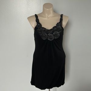bluheaven Black Sleeveless Dress Sz L